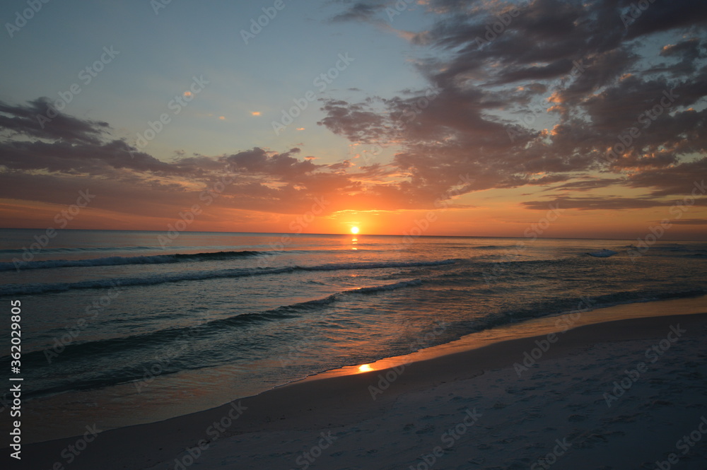 Obraz premium Seagrove Beach sunset