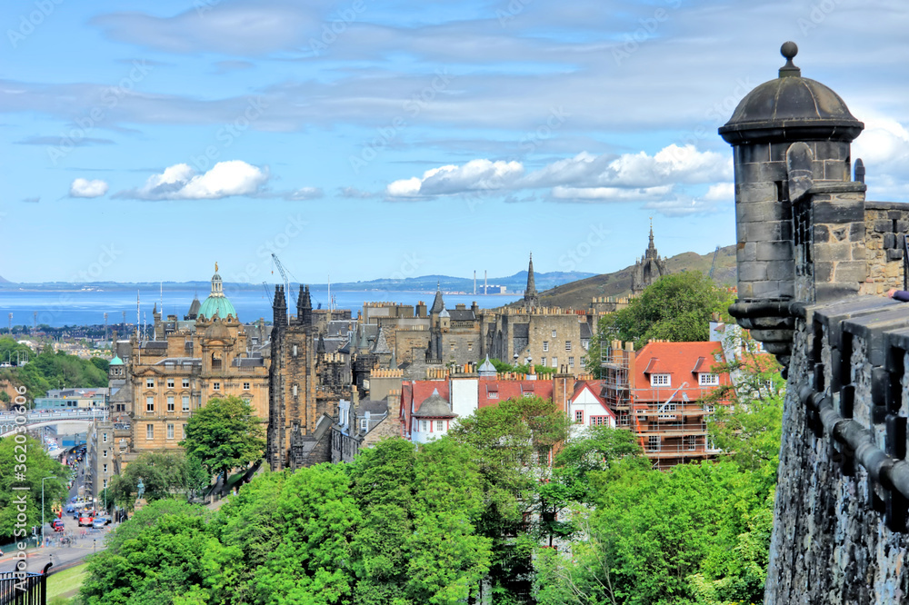 Fototapeta premium Edinburgh - the capital of Scotland