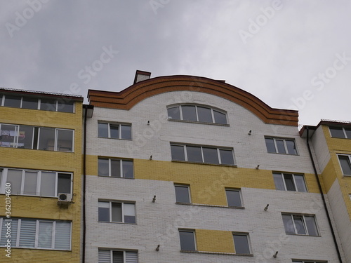 old houses in the city