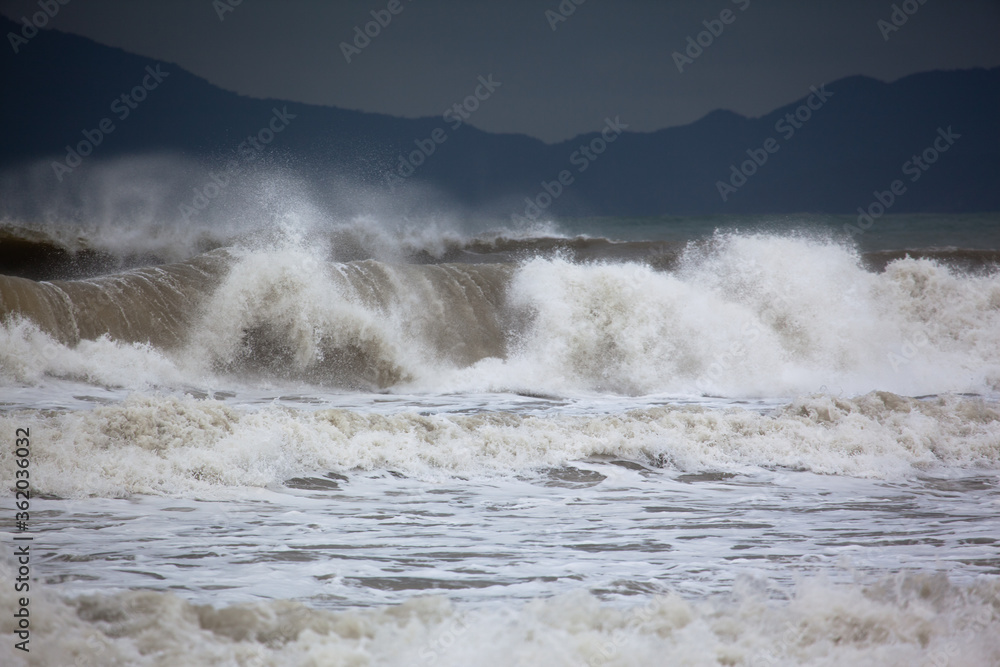 stormy sea waves 2