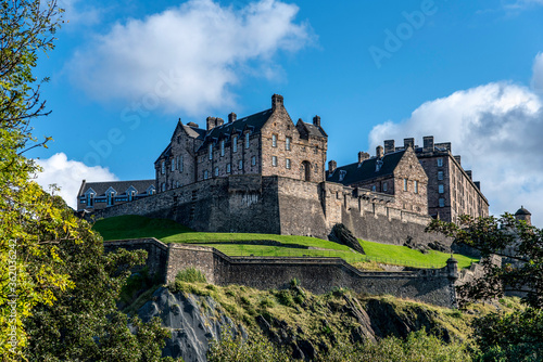 Schöne Sicht auf das Edinburgh Castle