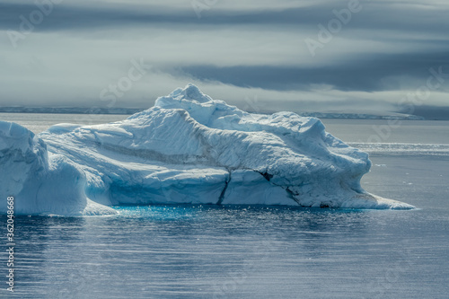 Iceberg in South Atlantic Ocean, Antarctica