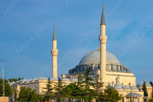 Yavuz Selim Mosque at Sunset in Istanbul