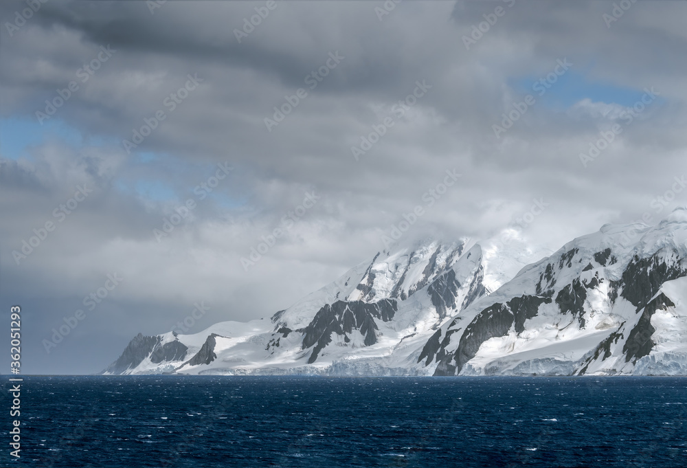 View of Livingston Island (Smolensk Island), South Shetland Islands, Antarctica