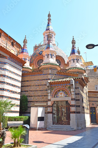 Iglesia de Sant Romà en Lloret de Mar Girona 