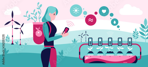 Smart Garden Background