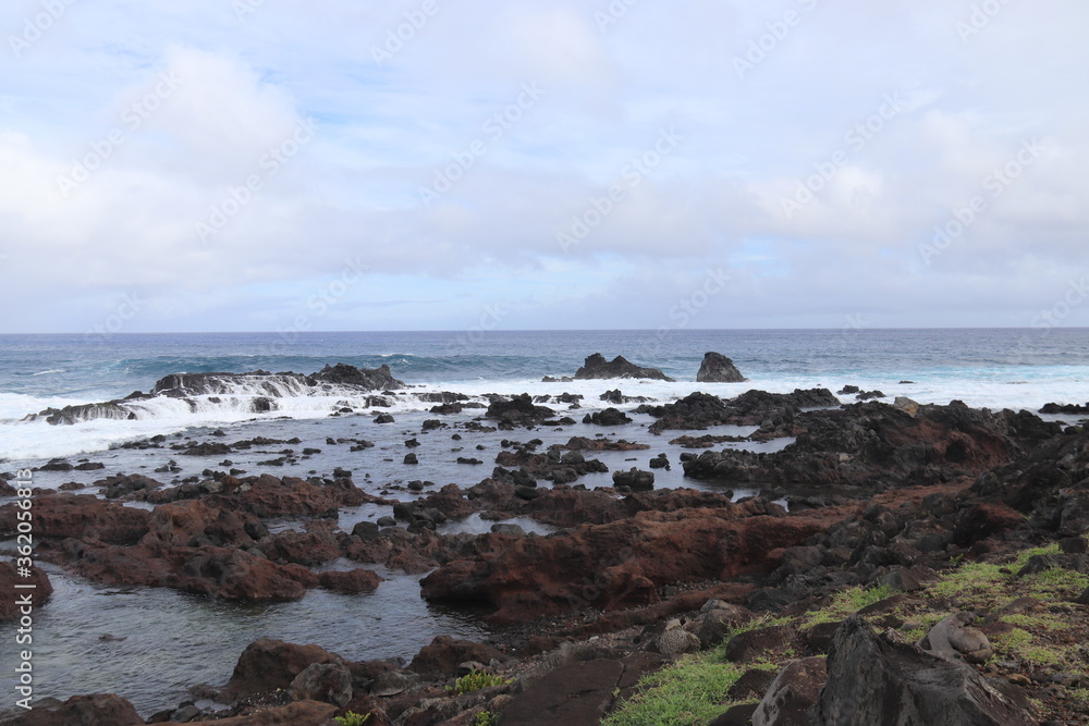 Littoral de l'île de Pâques Littoral de l'île de Pâques