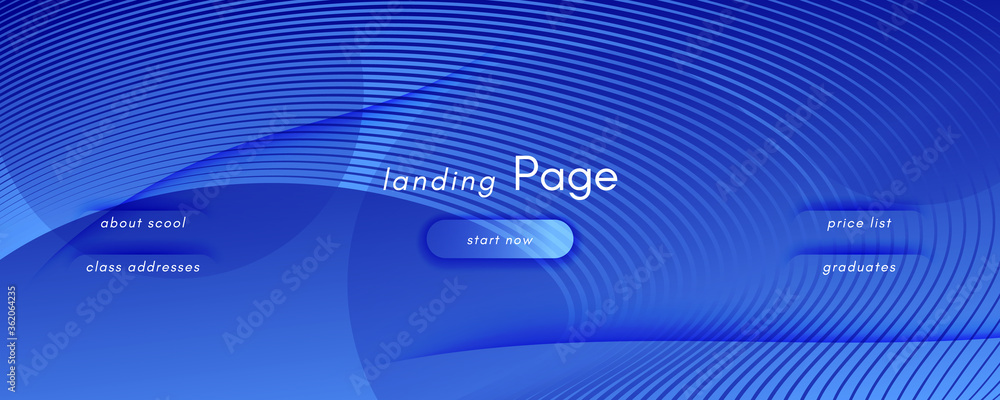 Blue Futuristic Abstract. Technology Flyer. 3d Blue Futuristic Abstract. Technology Flyer. 3d