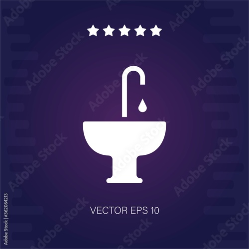 sink vector icon