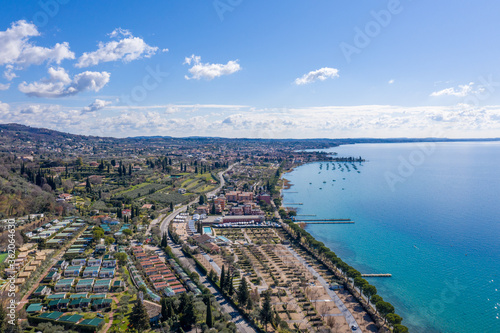 Obraz na płótnie Spiaggia del lago di Garda