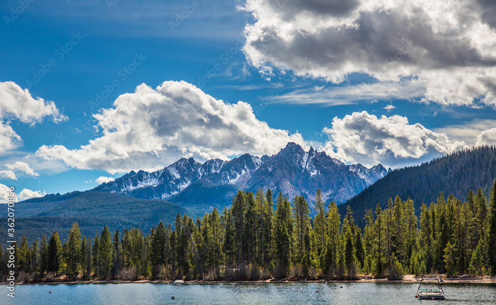 Redfish Lake is an alpine lake in the western United States in central Idaho. It is located in the Sawtooth National Recreation Area near Stanley Idaho