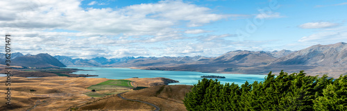 Lake Tekapo in New Zealand.