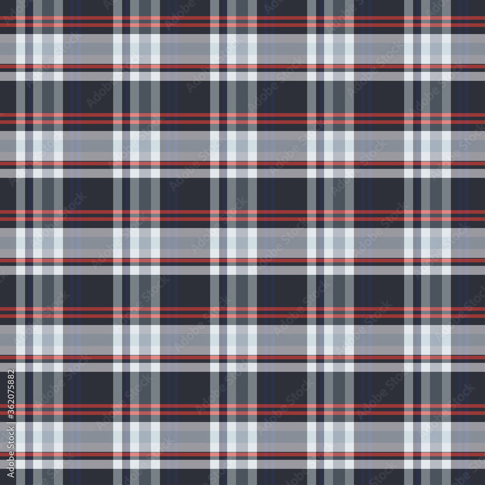 Fototapeta premium Tartan plaid pattern background. Texture for plaid, tablecloths, clothes, shirts, dresses, paper, bedding, blankets, quilts and other textile products.