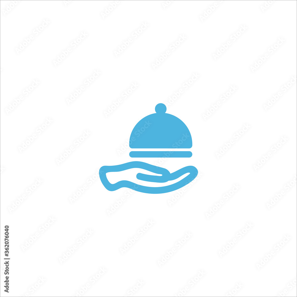 serving tray icon flat vector logo design trendy serving tray icon flat vector logo design trendy