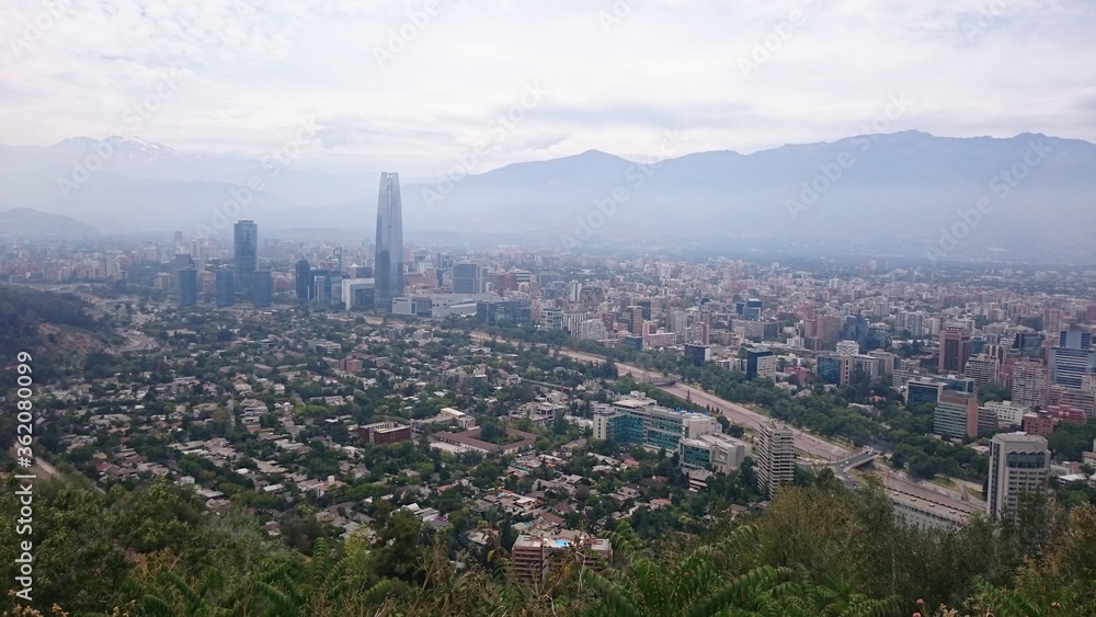 Fototapeta premium panorama of the city