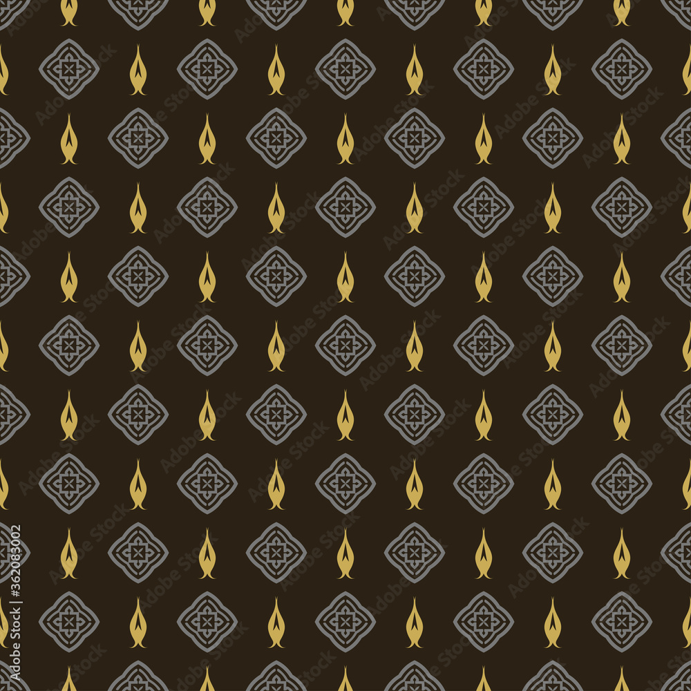 Geometric background pattern. Black and grey seamless wallpaper texture. Vector background image. Geometric background pattern. Black and grey seamless wallpaper texture. Vector background image.