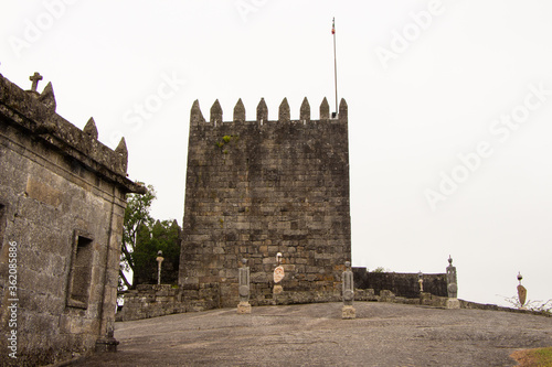 castle of povoa de lanhoso, portugal photo