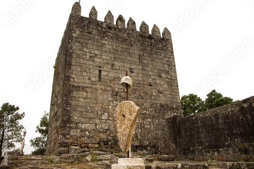 castle of povoa de lanhoso, portugal photo