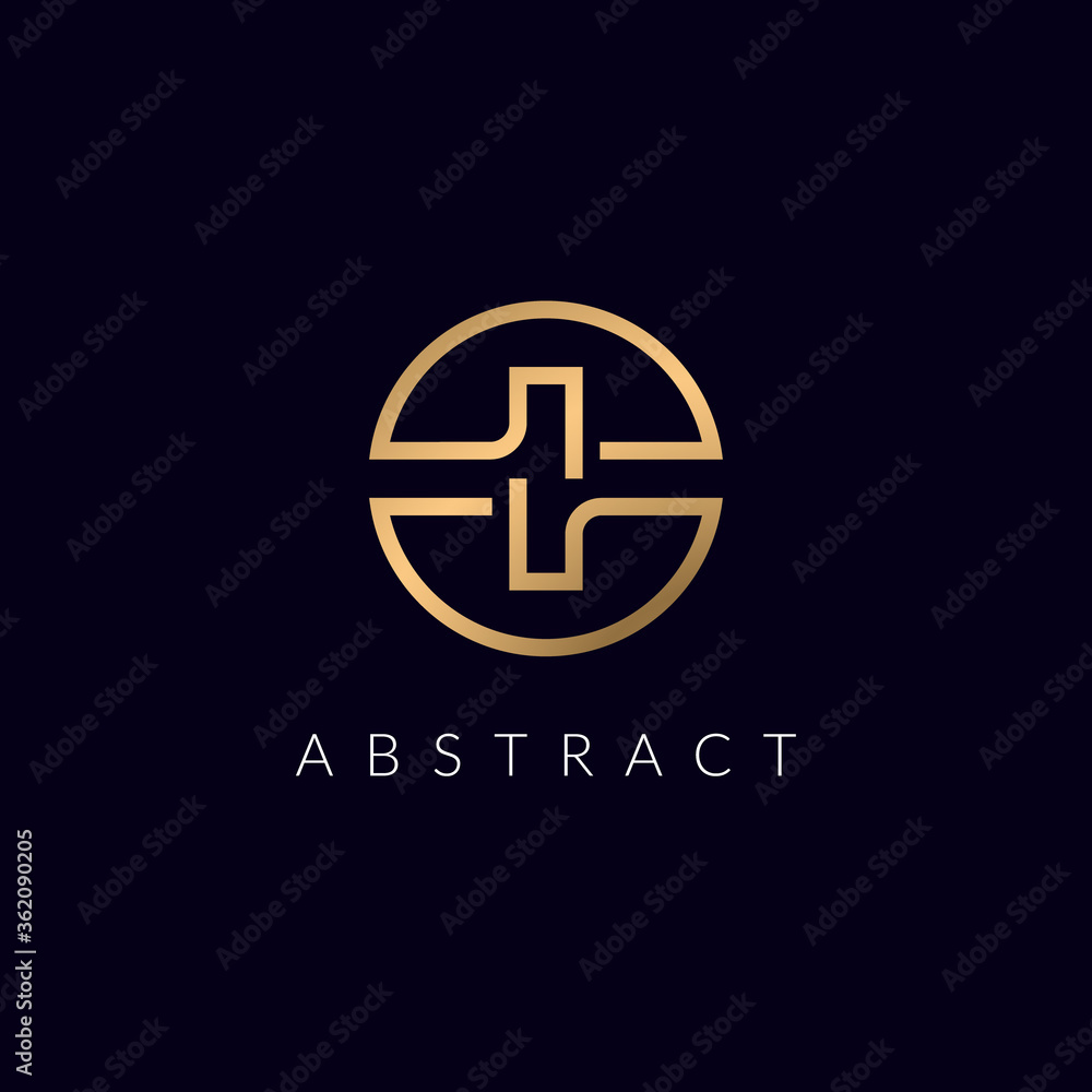 I letter the initial golden color logo circle shape for the corporate company. I letter the initial golden color logo circle shape for the corporate company.
