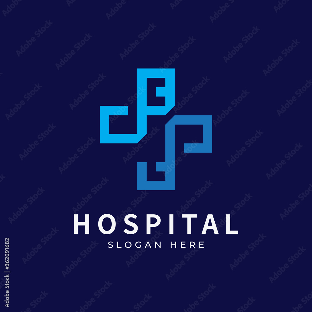 Health logo with initial letter BF, F B, B F logo designs concept. Medical health-care logo designs template. Health logo with initial letter BF, F B, B F logo designs concept. Medical health-care logo designs template.