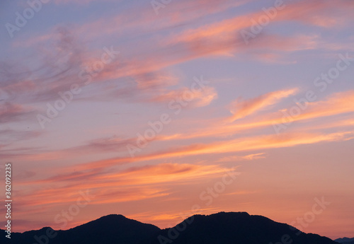 夕焼け空