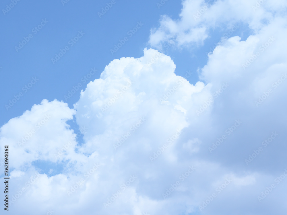 青空と雲 青空と雲