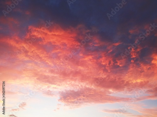 sunset sky background © JesusGregorio
