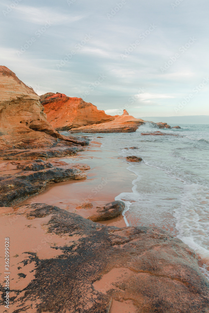 Beach and Coastline of the Great Ocean Road, Victoria Australia