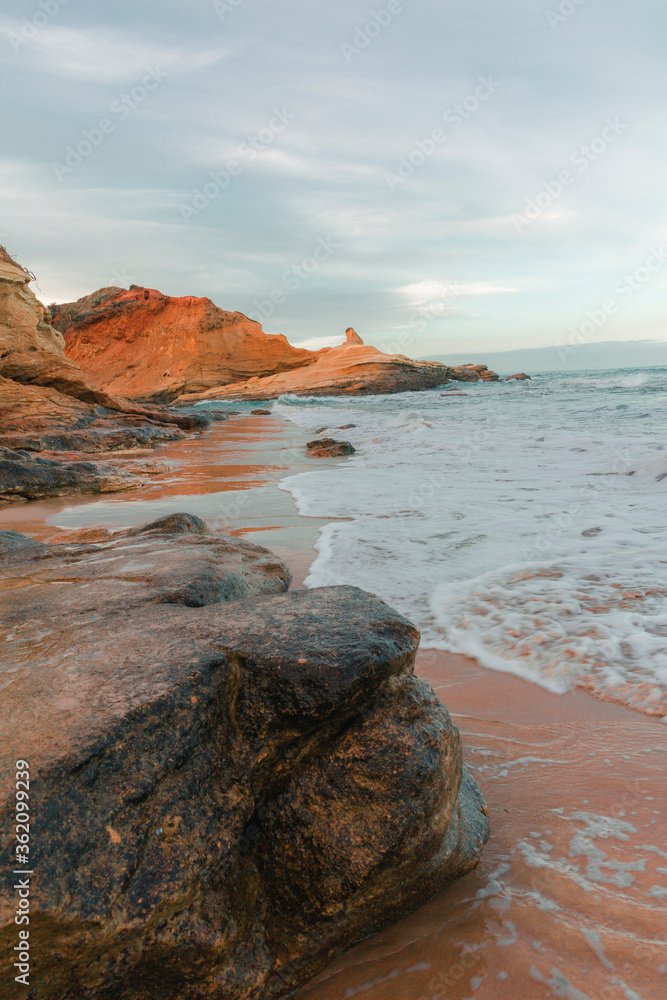 Beach and Coastline of the Great Ocean Road, Victoria Australia