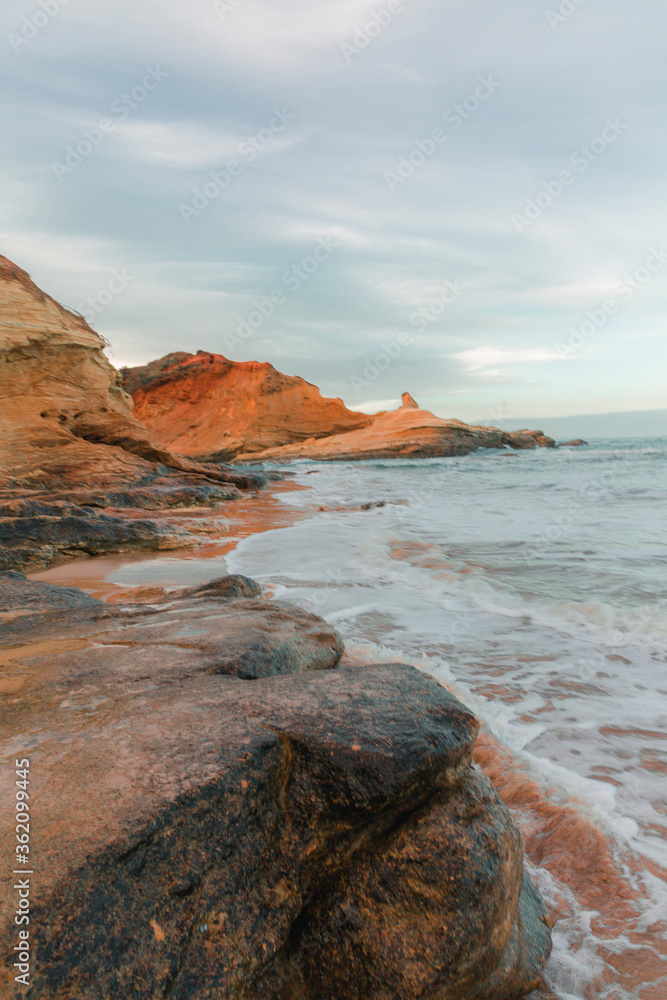 Beach and Coastline of the Great Ocean Road, Victoria Australia