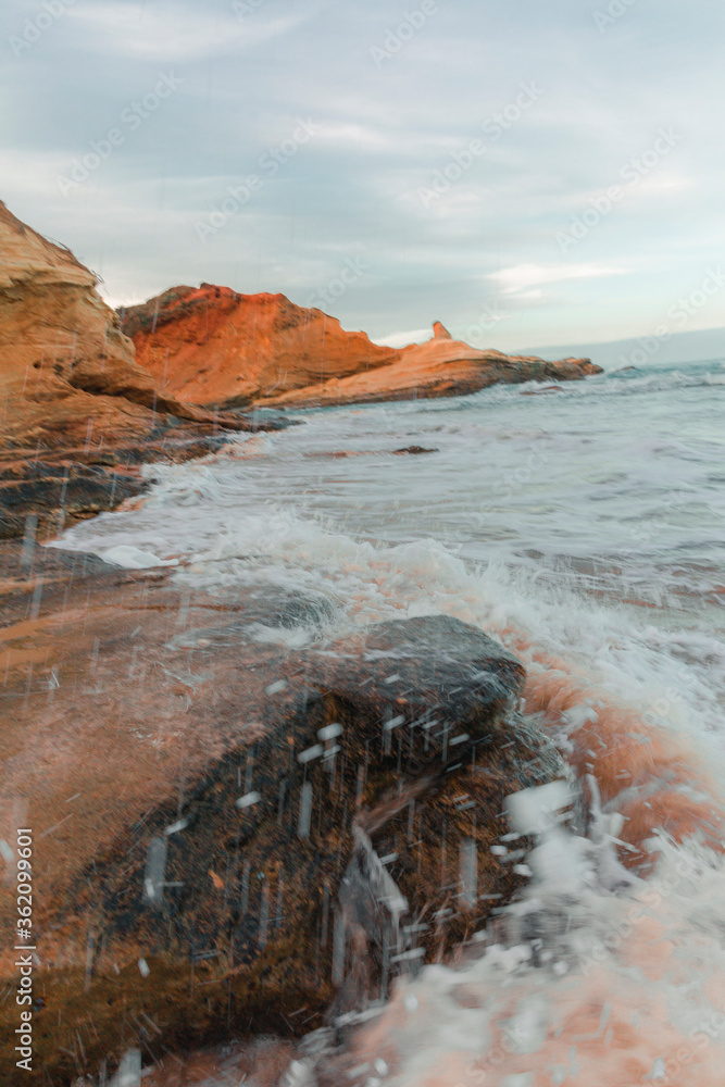 Beach and Coastline of the Great Ocean Road, Victoria Australia