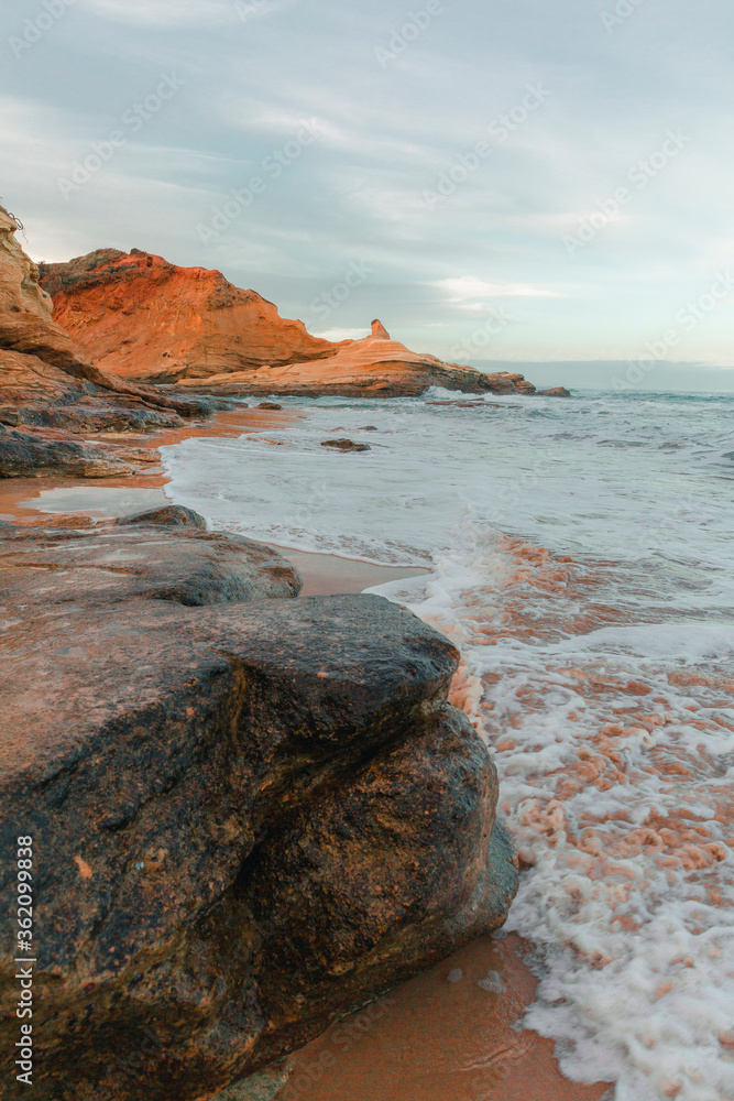 Beach and Coastline of the Great Ocean Road, Victoria Australia