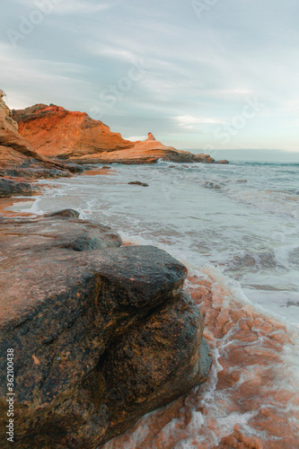 Obraz na płótnie Beach and Coastline of the Great Ocean Road, Victoria Australia w salonie