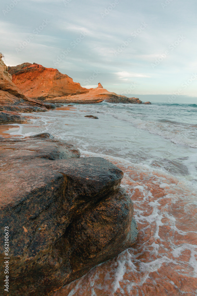 Beach and Coastline of the Great Ocean Road, Victoria Australia