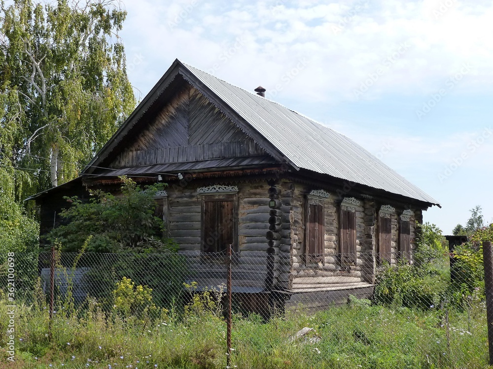 Abandoned village house