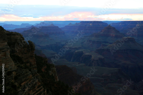 View from the South Rim of the Grand Canyon