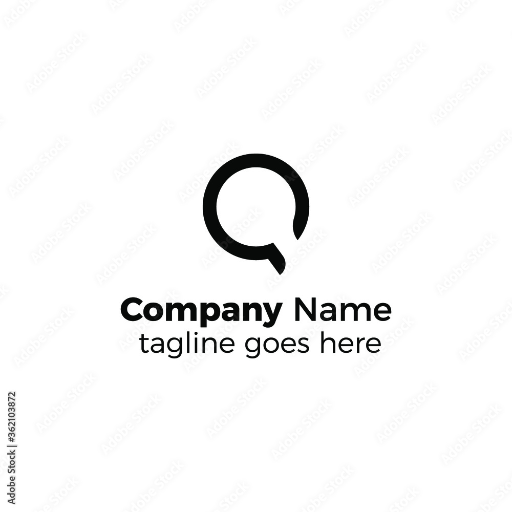space q logo design vector illustration space q logo design vector illustration