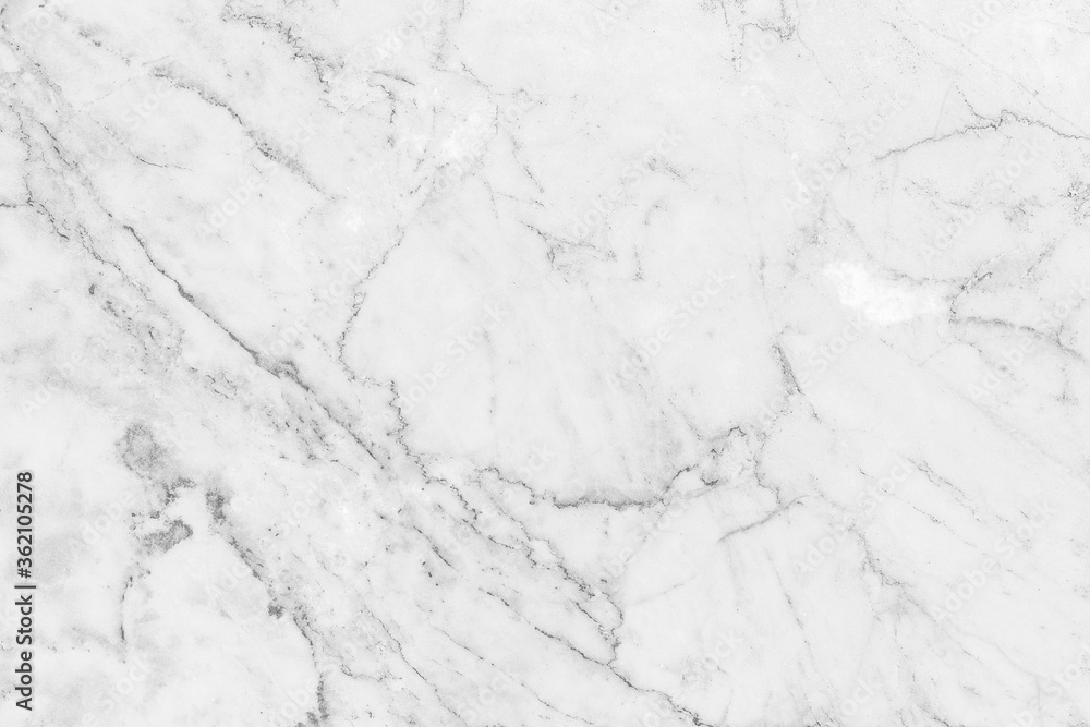 Fototapeta premium gray detailed structure of white marble in natural patterned for background and product design.