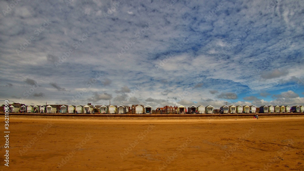 Obraz premium Beach Huts 