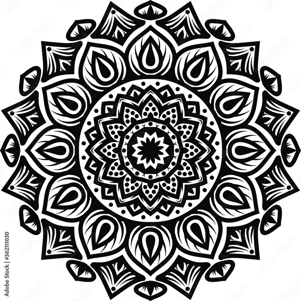 Circular pattern mandala art
Circular pattern mandala art