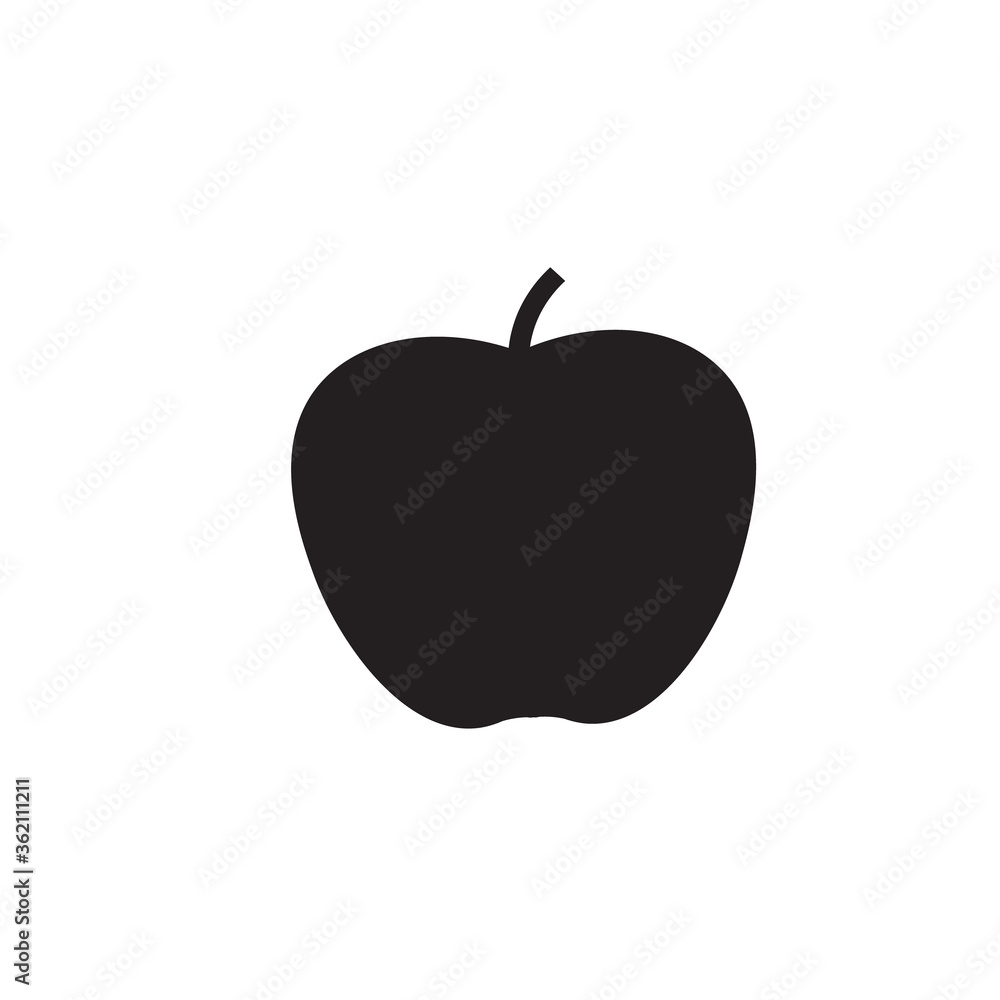 Fototapeta premium Apple icon vector