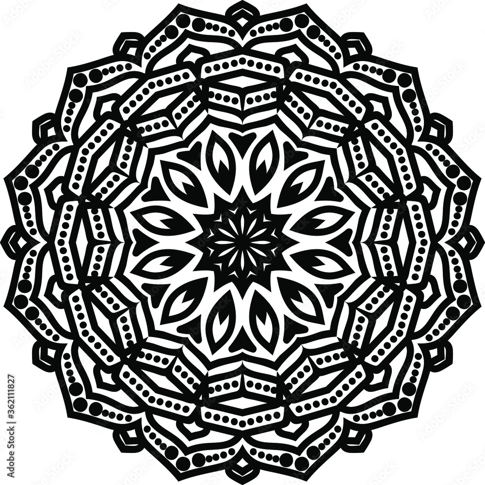 Circular pattern mandala art
Circular pattern mandala art