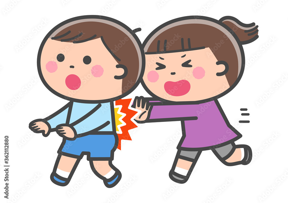 Evacuation drills / What you should not do / Hit or push a person from behind Evacuation drills / What you should not do / Hit or push a person from behind