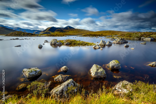 Lake in Scottish Highlands