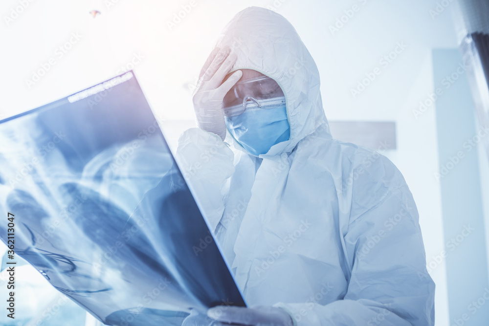 Doctor having health problem of patient at hospital,medicine, doctor, healthcare and people concept Doctor having health problem of patient at hospital,medicine, doctor, healthcare and people concept