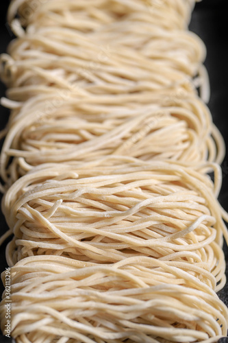 Asian Homemade Raw Noddle