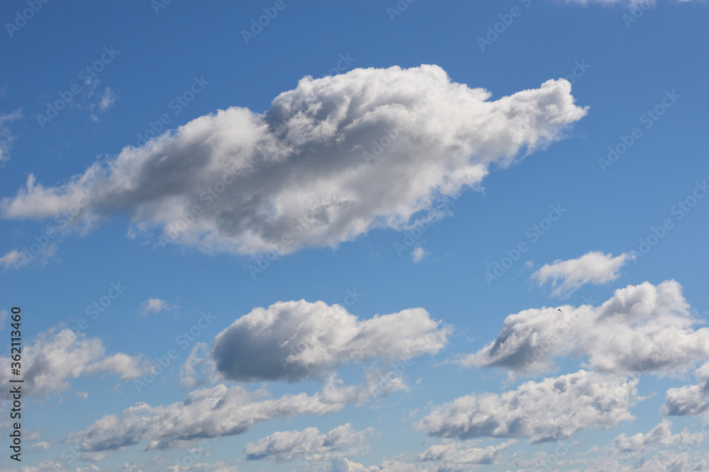 Blue sky background with clouds Blue sky background with clouds