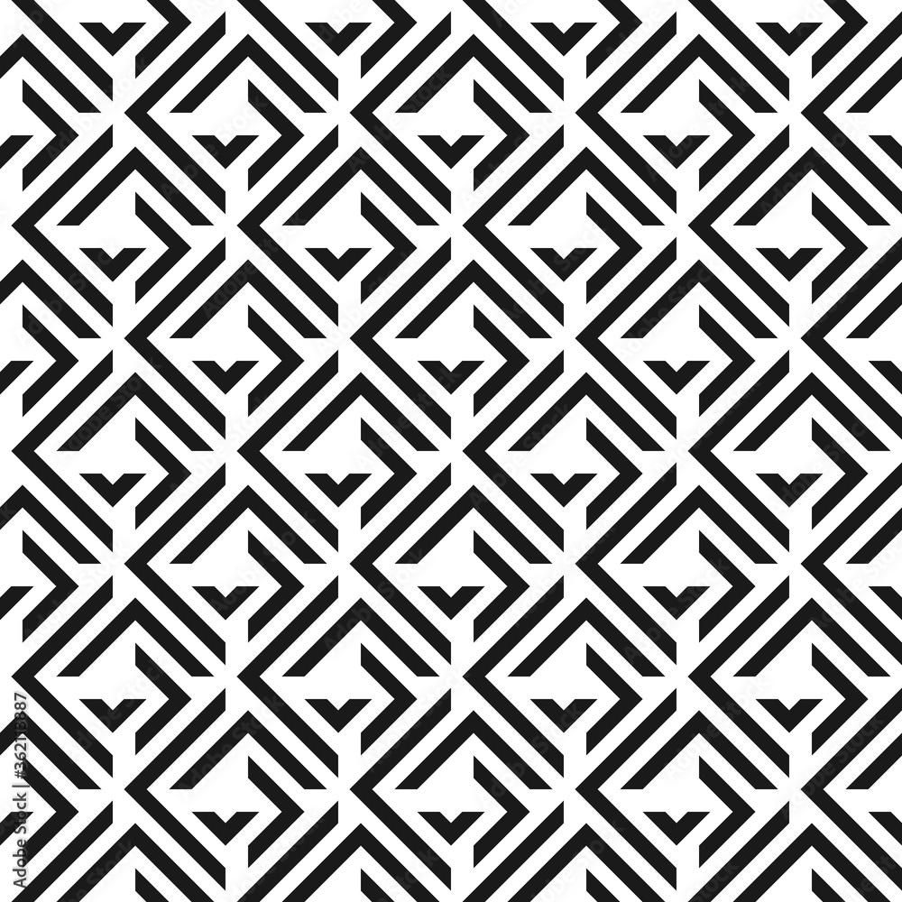 Seamless abstract geometric pattern with elements of corners Seamless abstract geometric pattern with elements of corners