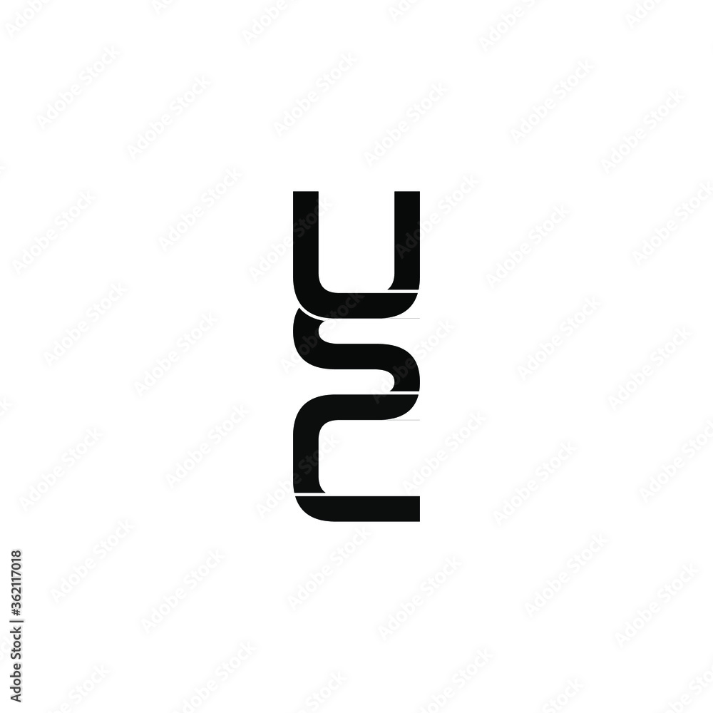 usc letter original monogram logo design usc letter original monogram logo design