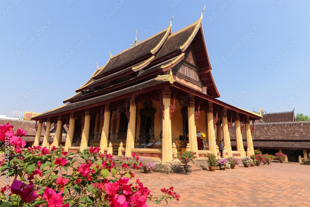 Wat Si Saket is a Buddhist monastery in Vientiane, Laos